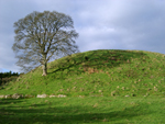 Ancient megalithic mound at Dowth
