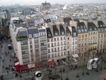 View from the Pompidou Centre, Paris
