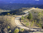 Razorback road in the Flinders Ranges
