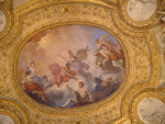 View of the ceiling, Louvre