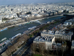View of the Seine from the Eiffel Tower, Paris