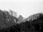 View of Half Dome in the distance, Yosemite